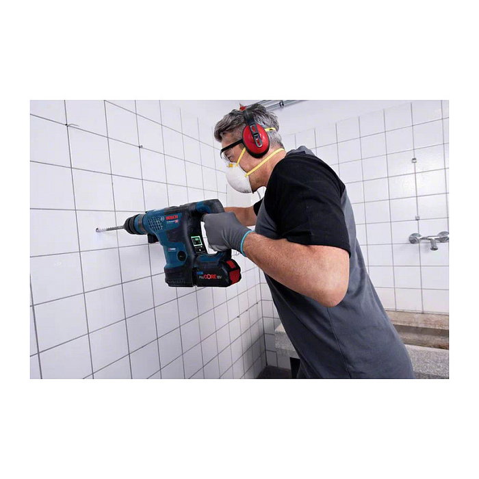 Bosch GBH 18V-34 CF Professional Kit con 2 baterías de 8 Ah