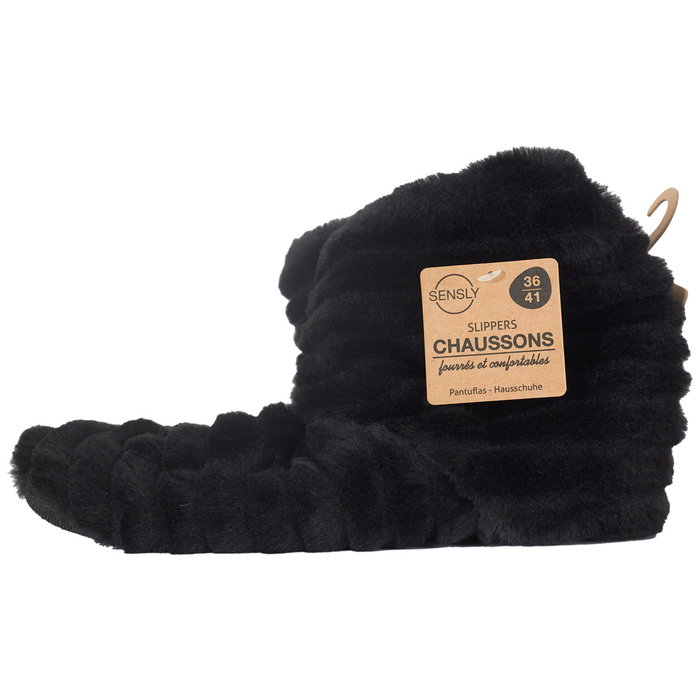 Sensly Zapatillas Bota Mujer Poliester Talla 36-41 Sensly Zapatillas Bota Mujer Poliester Talla 36-41