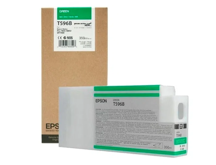 Epson Cartucho de Tinta Verde T596B00 350ml Epson Cartucho de Tinta Verde T596B00 350ml
