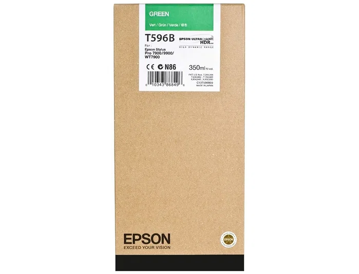 Epson Cartucho de Tinta Verde T596B00 350ml Epson Cartucho de Tinta Verde T596B00 350ml