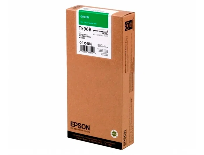 Epson Cartucho de Tinta Verde T596B00 350ml Epson Cartucho de Tinta Verde T596B00 350ml