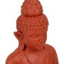 Escultura Buda Terracota Resina 56 X 42 X 88 cm