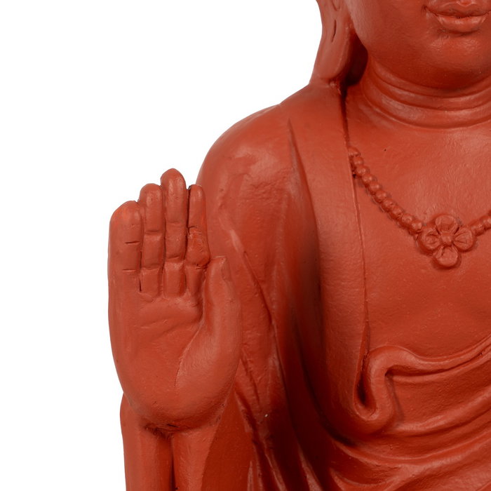 Escultura Buda Terracota Resina 56 X 42 X 88 cm