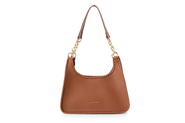 Vince Camuto Bolso Bandolera Tan, Bolso de Hombro de Polipiel para Mujer, Elegante y Duradero, Color Tostado, 34x13x17 cm Vince Camuto Bolso Bandolera Tan, Bolso de Hombro de Polipiel para Mujer, Elegante y Duradero, Color Tostado, 34x13x17 cm