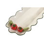 DKD Home Decor Bandeja de Gres Tomates Blanco 36x13x2,5 cm