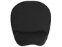 Q-connect Alfombrilla para Ratón Ergonómica de Gel con Reposamuñecas Color Negro 225x240x20 mm