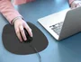 Q-connect Alfombrilla para Ratón Ergonómica de Gel con Reposamuñecas Color Negro 225x240x20 mm