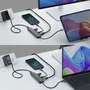 StarTech Mini Dock USB-C a HDMI con PD de 140W y Hub USB 10Gbps Gris