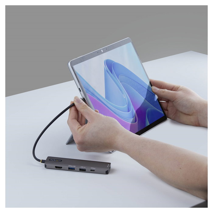 StarTech Mini Dock USB-C a HDMI 4K 60Hz PD 140W 10Gbps Gris