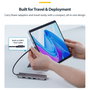 StarTech Adaptador multipuertos USB-C 164B-USBC-MULTIPORT Gris
