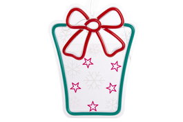 DKD Home Decor Decoración Luminosa LED Regalo Verde