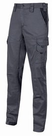 U-POWER Pantalón GUAPO ELASTICO Gris Talla S