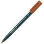 STAEDTLER 318 LUMOCOLOR (F) Marrón Set de 10