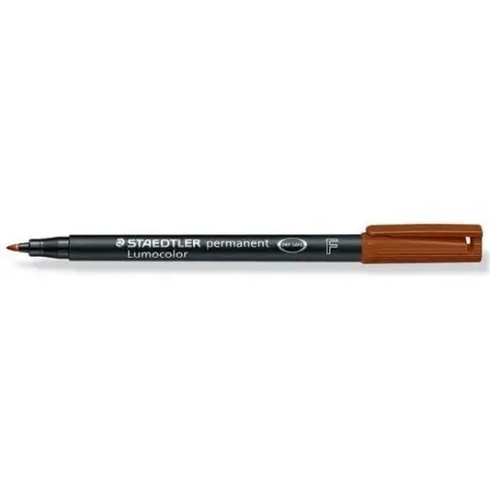 STAEDTLER 318 LUMOCOLOR (F) Marrón Set de 10 STAEDTLER 318 LUMOCOLOR (F) Marrón Set de 10