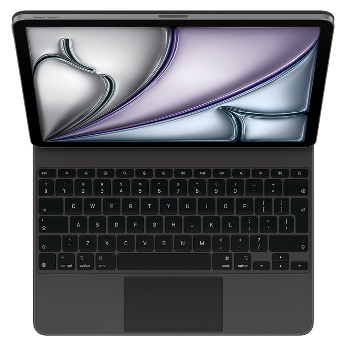 Apple Magic Keyboard para iPad Air 13 pulgadas (33 cm) M3/M2 - Teclado Inalámbrico QWERTY Inglés Internacional con Trackpad - Negro