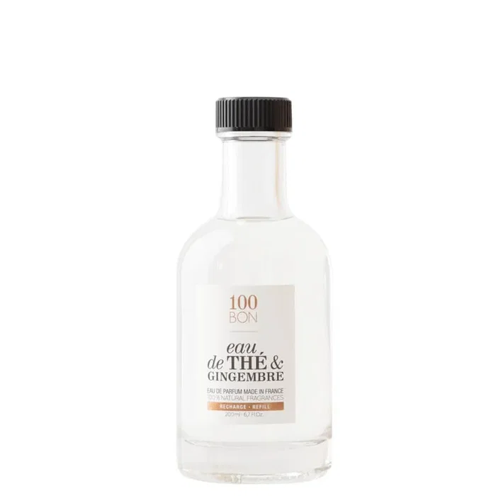 100 Bon Eau de The & Gingembre Agua de perfume Unisex 200 ml Recarga