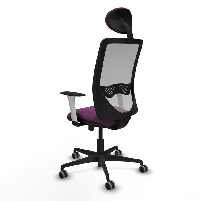 PIQUERAS Y CRESPO Silla de oficina Zulema con mecanismo Sincro/Traslack Morado y Gris PIQUERAS Y CRESPO Silla de oficina Zulema con mecanismo Sincro/Traslack Morado y Gris