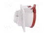 PAWBOL Conector de alimentación AC trifásico hembra 4 pines 16A 400V