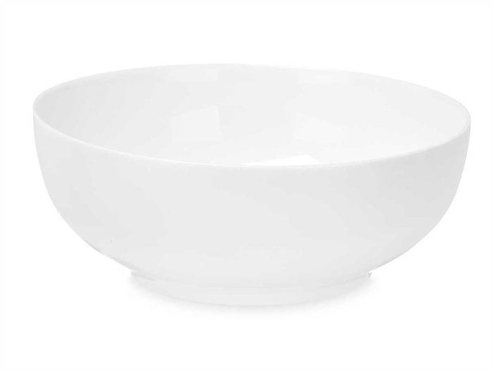 Vivalto Bol Redondo Opal 20 cm Blanco 20 x 7.5 x 20 cm (Set de 24)