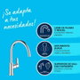 Grohe Grifo monomando de cocina Start edge caño alto cromado