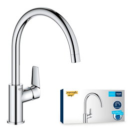 Grohe Grifo monomando de cocina Start edge caño alto cromado