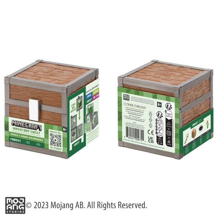 Minecraft Cofre del botín Forest 10 cm
