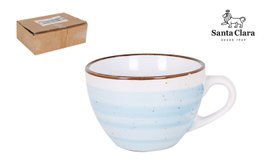Santa Clara Pack de 6 Tazas Jumbo Pradena Azul 425cc