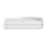 Belkin UltraCharge 25W Qi2 magnético 3 en 1 plegable para Apple Watch - Cargador inalámbrico 1.5 m Blanco WIZ036kqWH