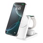 Belkin UltraCharge 25W Qi2 magnético 3 en 1 plegable para Apple Watch - Cargador inalámbrico 1.5 m Blanco WIZ036kqWH