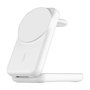 Belkin UltraCharge 25W Qi2 magnético 3 en 1 plegable para Apple Watch - Cargador inalámbrico 1.5 m Blanco WIZ036kqWH