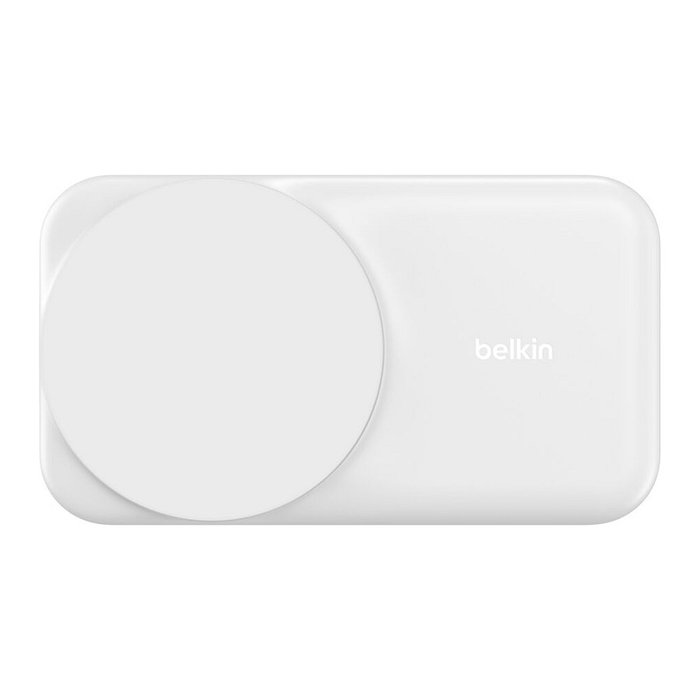 Belkin UltraCharge 25W Qi2 magnético 3 en 1 plegable para Apple Watch - Cargador inalámbrico 1.5 m Blanco WIZ036kqWH