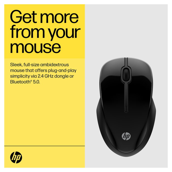HP 250 Dual Mouse Negro