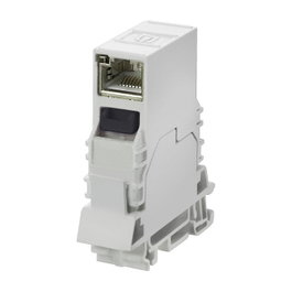 Weidmueller IE-TO-RJ45-C Conector de salida RJ45 para carril DIN