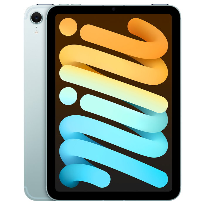 Apple iPad mini (8.3") Wi-Fi + Cellular 128GB Azul - Tableta con Pantalla Liquid Retina, 5G, iPadOS 18, Chip A17 Pro, Cámaras 12MP, Batería 19.3 Wh