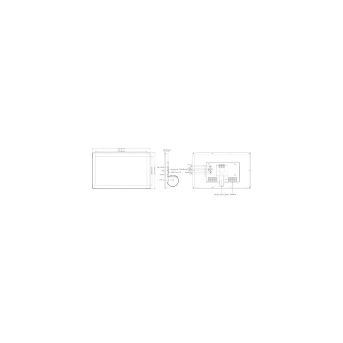 Braun DigiFrame 215 Business Line 21,5 Pulgadas Negro Braun DigiFrame 215 Business Line 21,5 Pulgadas Negro