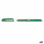 Pilot Bolígrafo Frixion Point 0.5 Verde (Set de 12)