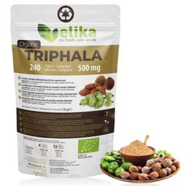 ELIKAFOODS Triphala 240 Comprimidos Fórmula Ayurvédica
