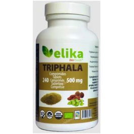 ELIKAFOODS Triphala 240 Comprimidos Fórmula Ayurvédica