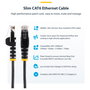 StarTech.com Cable de Red Ethernet Cat6 Slim Gris 10m RJ45 Snagless PoE++ 100W