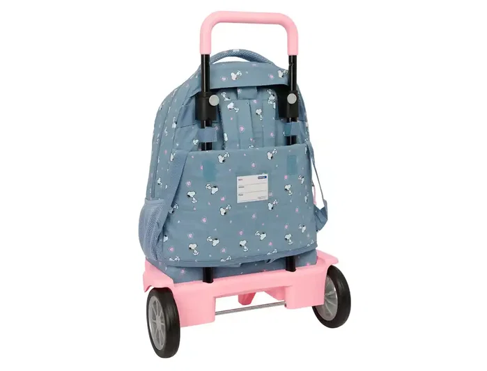 Safta Mochila Compact Evolution Snoopy con Ruedas
