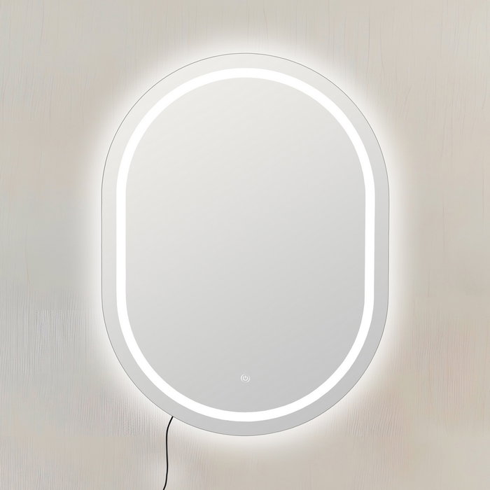 Espejo con Luz Led Decoración 60 X 3 X 80 cm Espejo con Luz Led Decoración 60 X 3 X 80 cm