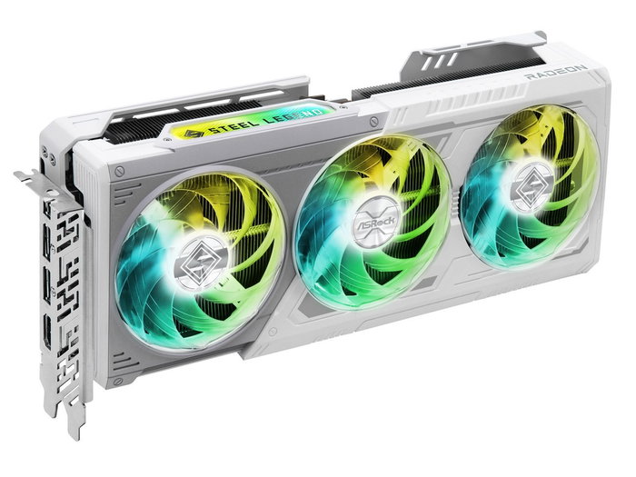 ASRock Radeon RX 9070 Steel Legend GDDR6 16GB OC