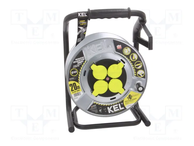 KEL Prolongador de alimentación H05RR-F 3G2,5mm2 20m