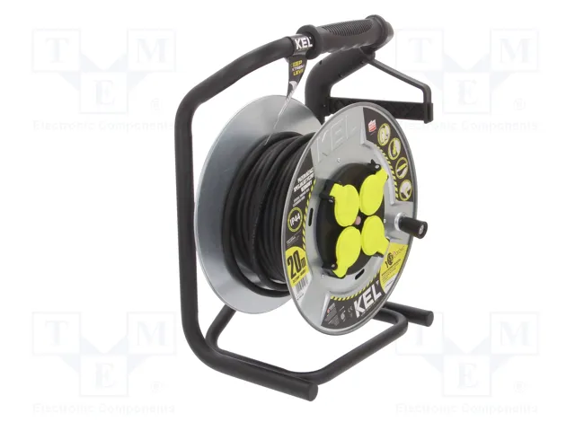 KEL Prolongador de alimentación H05RR-F 3G2,5mm2 20m