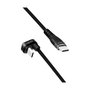 LogiLink Cable de Gaming USB 2.0 Type-C de 3m, Negro