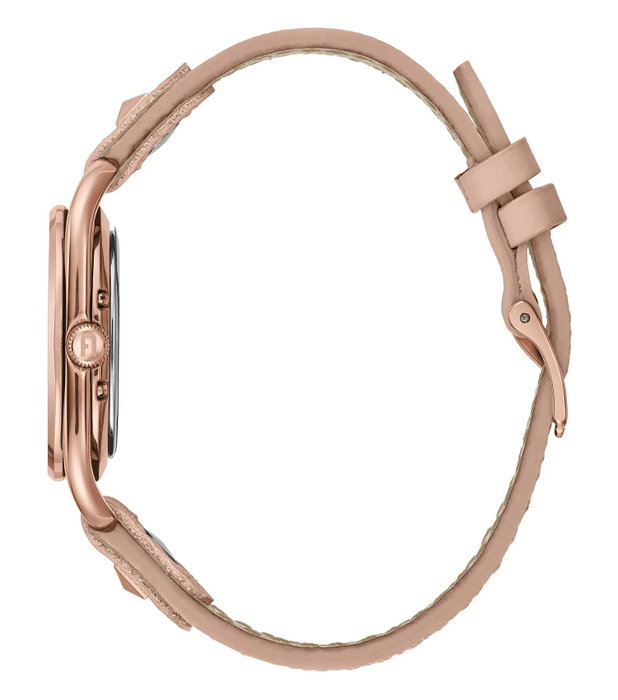 Furla WW00008003L3 con correa de cuero rosa y caja de 24mm