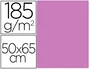 Guarro Cartulina Malva 50x65 cm 185 g - Paquete de 25 Hojas - Cartulina de Color para Dibujo y Manualidades - Certificado FSC