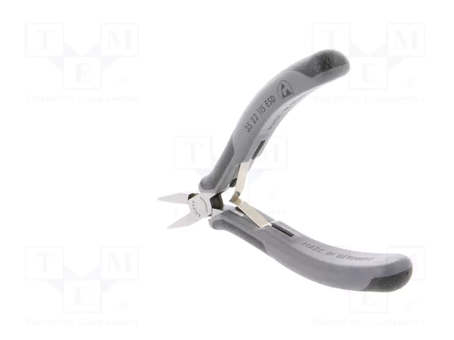 KNIPEX Alicates de punta semirredonda ESD 115 mm