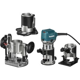 Makita RT0702CX3J Multifunction Router con Maletín Makpac y Set de Accesorios