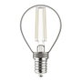 Avide Bombilla LED White Filament Mini Globe 4,5W E14 Blanco cálido